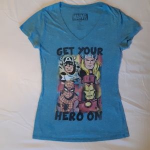 "Get Your Hero On" Marvel T-shirt